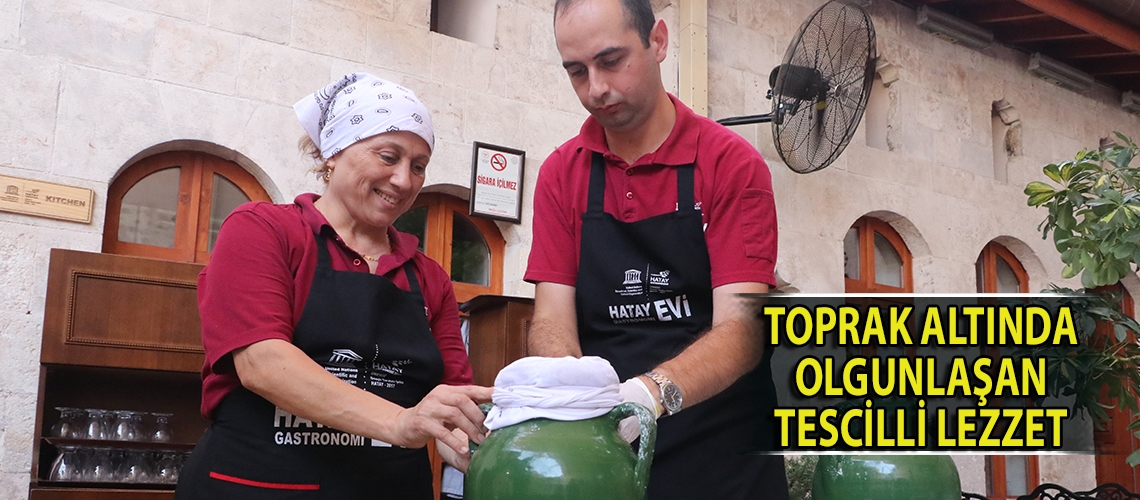 Toprak altında olgunlaşan tescilli lezzet