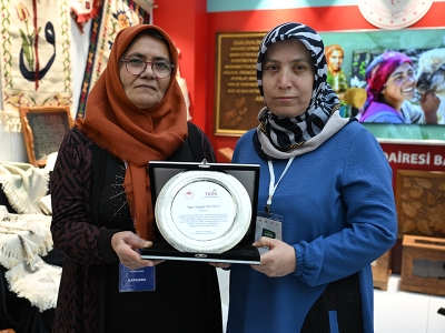 Plaket alan üretici kadınlar TarımTv’ye konuştu