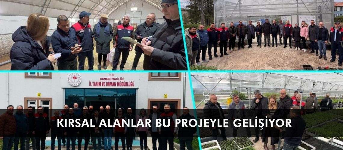 Kırsal alanlar bu projeyle gelişiyor