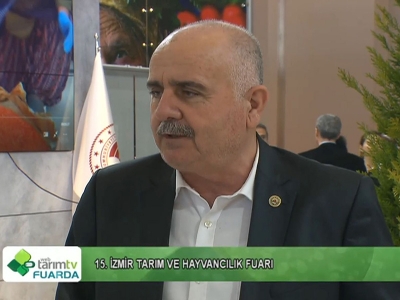 AGROEXPO 15. Uluslararası İzmir Tarım ve Hayvancılık Fuarı-2020 (Rasim METİN -Manavgat Ziraat Odası Başkanı)
