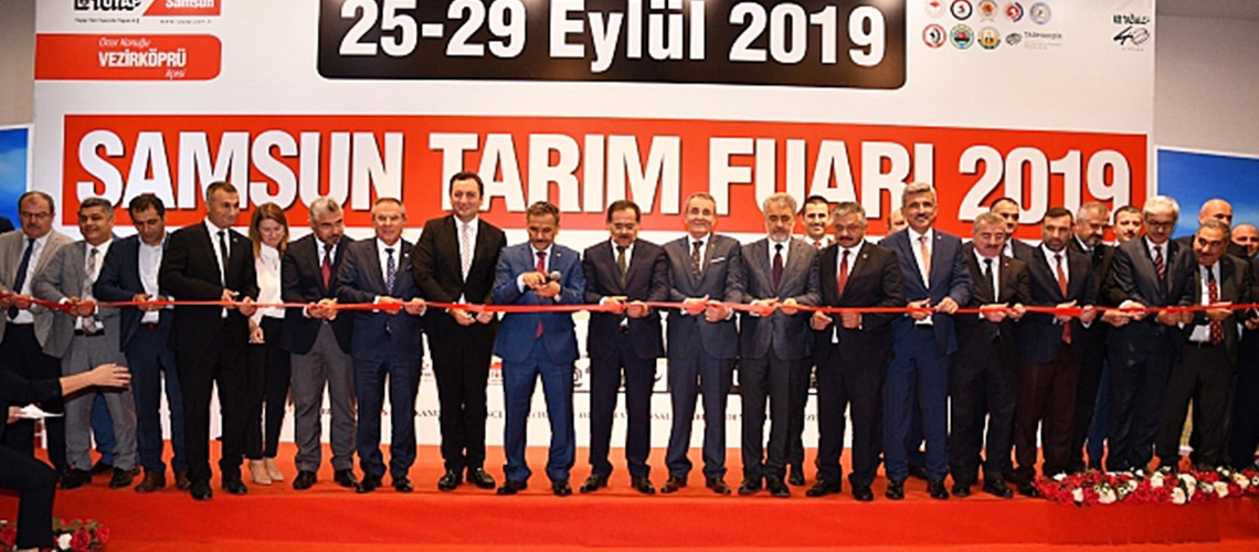 Samsun 5. Tarım Hayvancılık ve Teknolojileri Fuarı Açılış Töreni-2019