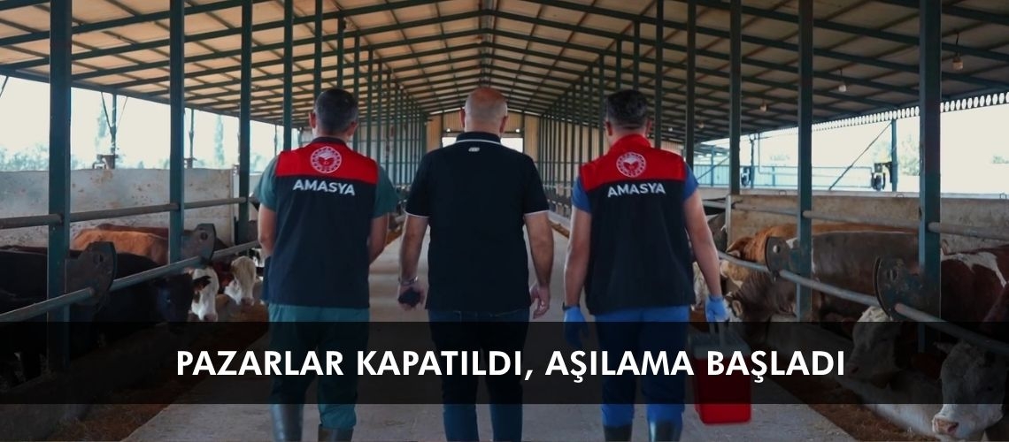 Pazarlar kapatıldı, aşılama başladı