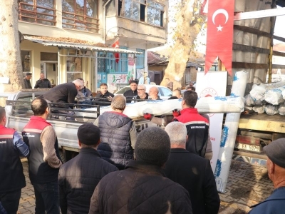 Tekirdağ’da üreticilere sera naylonu desteği
