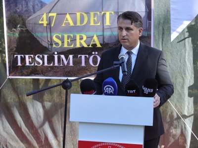 Hakkarili kadınlara sera desteği