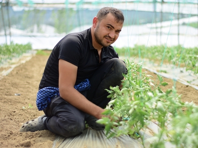 Bilecik’te seralarda ekim başladı