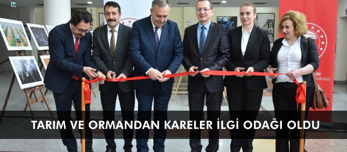 Tarım ve ormandan kareler ilgi odağı oldu