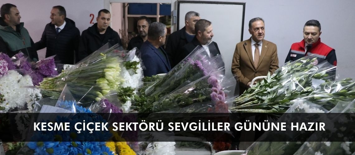 Kesme çiçek sektörü sevgililer gününe hazır