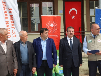 Mudanya’da üreticilere silajlık mısır desteği