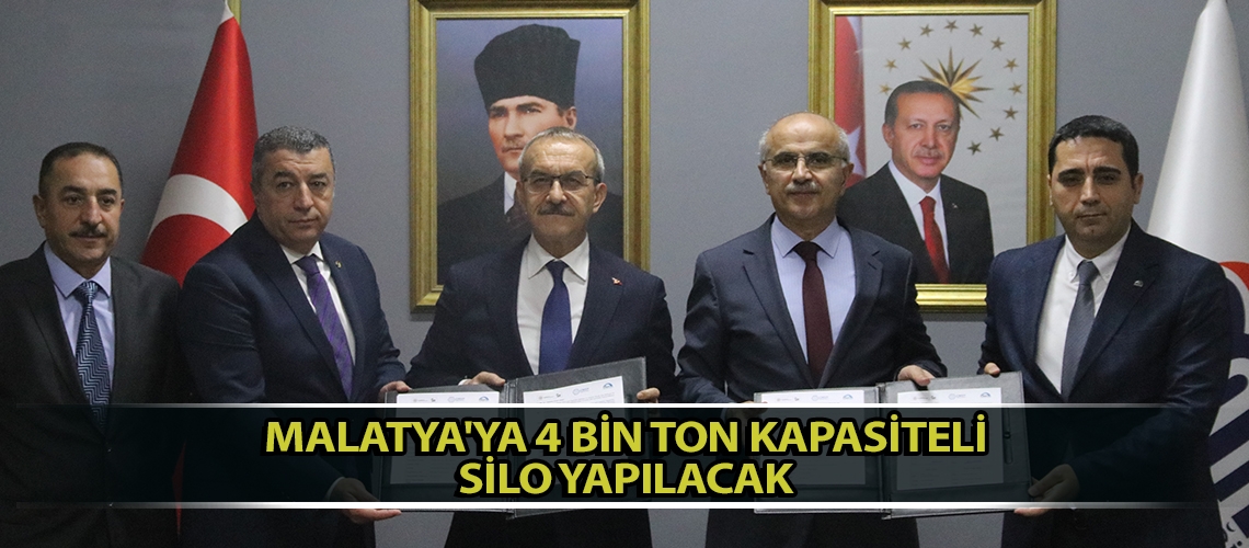 Malatya'ya 4 bin ton kapasiteli silo yapılacak