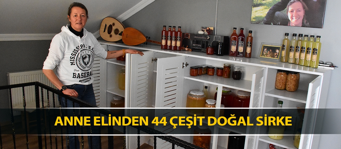 Anne elinden 44 çeşit doğal sirke