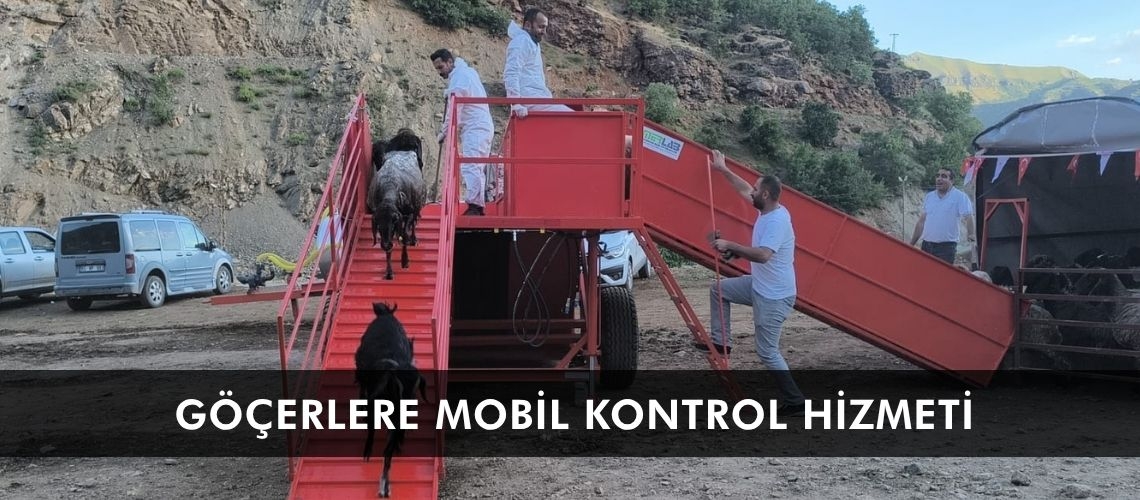 Göçerlere mobil kontrol hizmeti