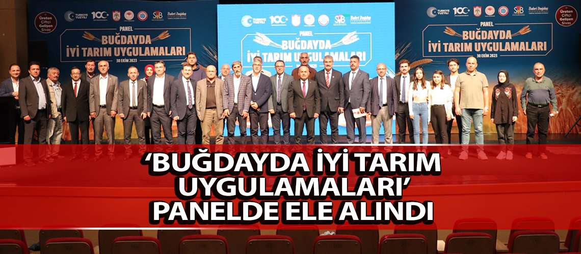 ‘Buğdayda İyi Tarım Uygulamaları’ panelde ele alındı