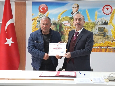 Çankırılı üreticilere bağcılık desteği