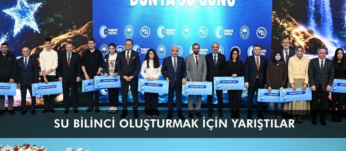 Su bilinci oluşturmak için yarıştılar