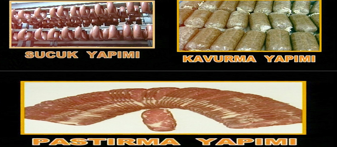 Sucuk - Kavurma Pastırma Yapımı