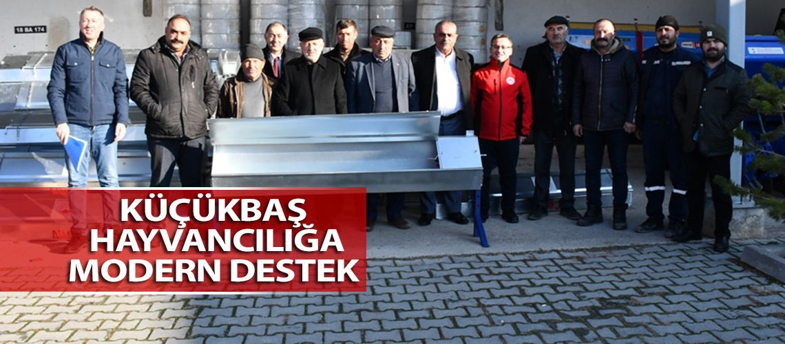 Küçükbaş hayvancılığa modern destek
