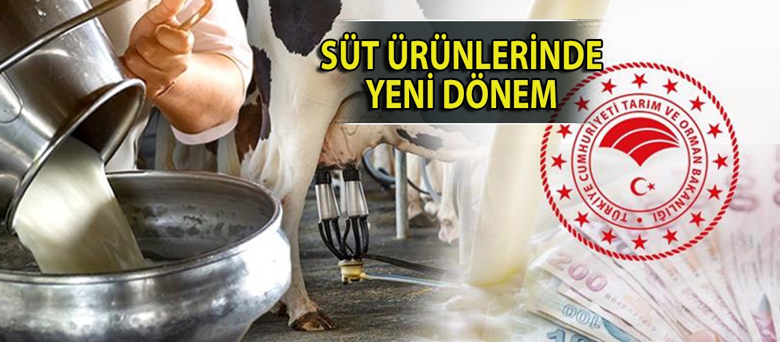Süt ürünlerinde yeni dönem