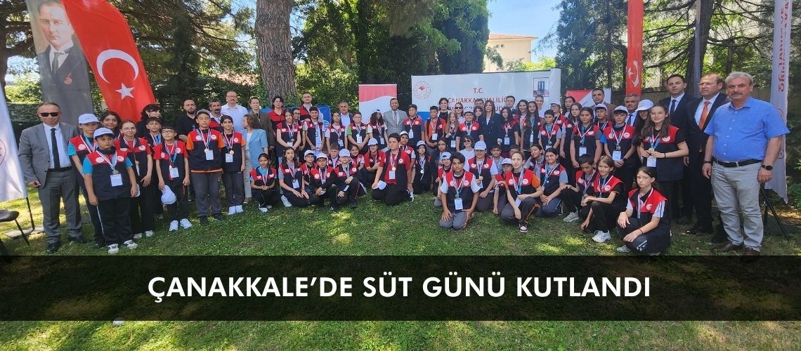 Çanakkale’de süt günü kutlandı
