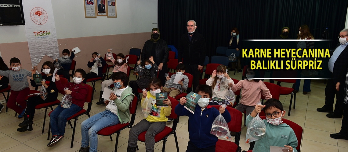 Karne heyecanına balıklı sürpriz