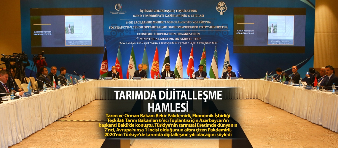 Tarımda dijitalleşme hamlesi