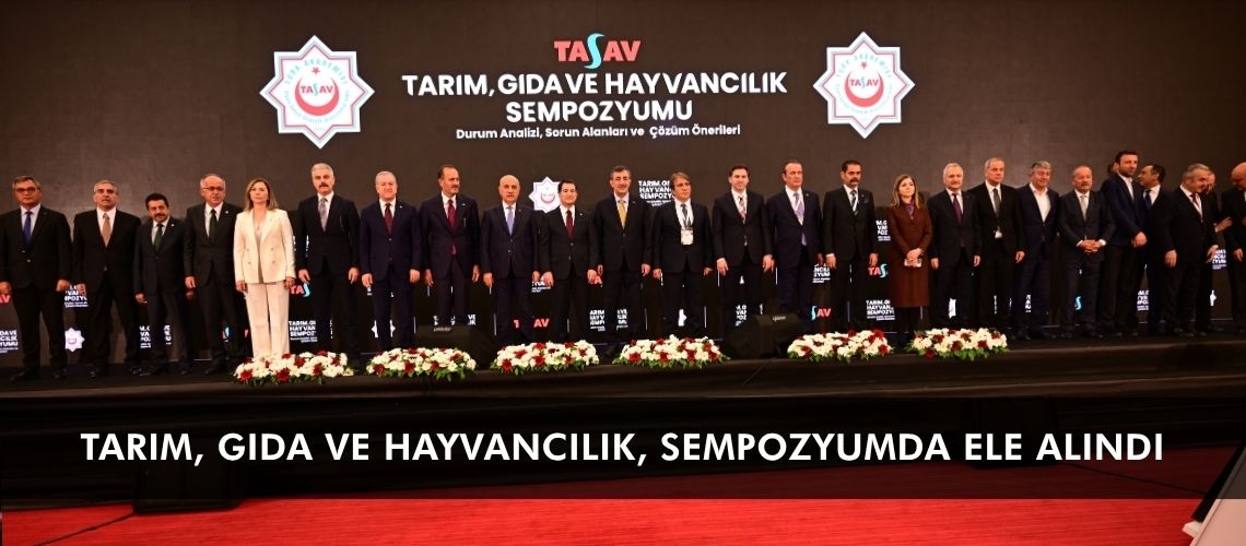 Tarım, gıda ve hayvancılık, sempozyumda ele alındı