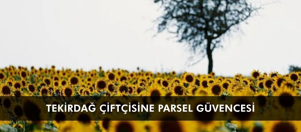 Tekirdağ çiftçisine parsel güvencesi
