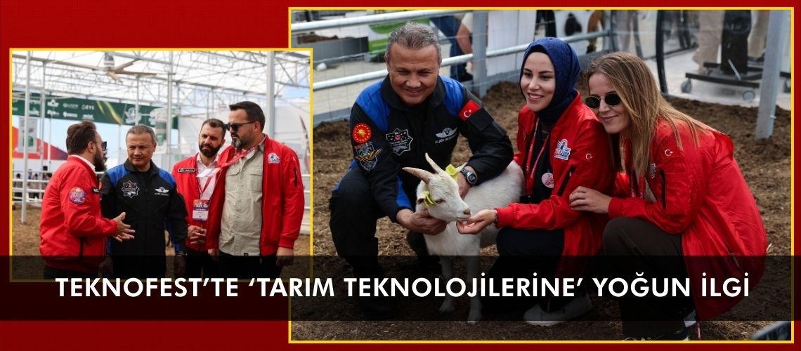 TEKNOFEST’te ‘tarım teknolojilerine’ yoğun ilgi