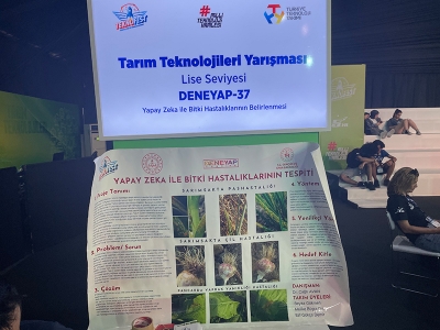 Öğrenciler yapay zekayı tarım için kullandı