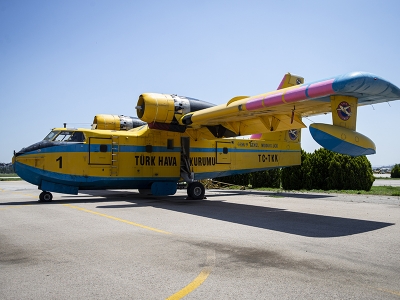 THK uçakları göreve hazır