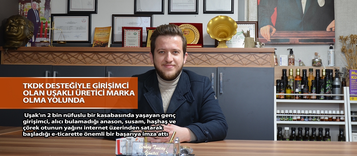 TKDK Desteğiyle girişimci olan uşaklı üretici marka olma yolunda