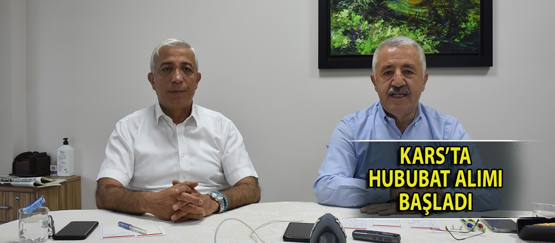 Kars’ta hububat alımı başladı