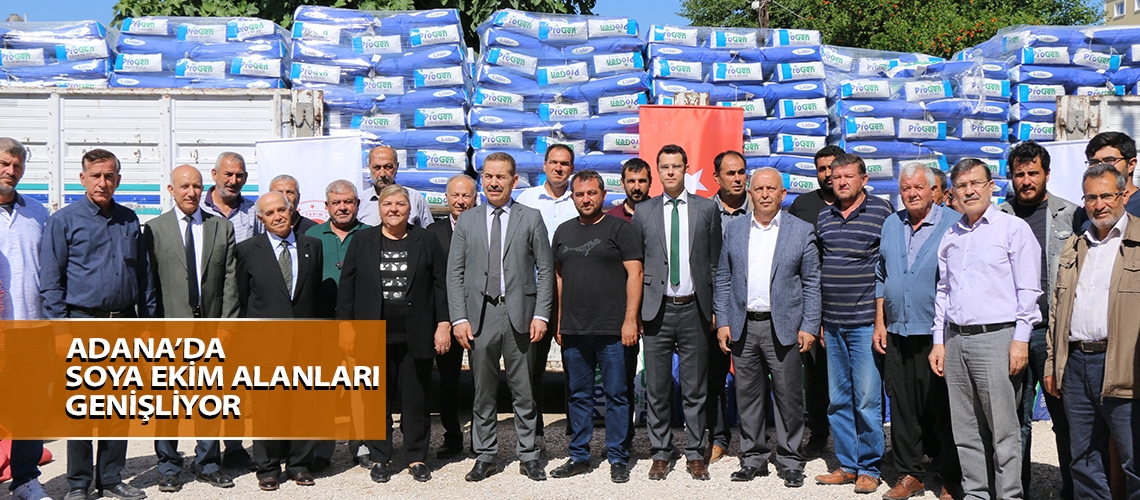 Adana’da soya ekim alanları genişliyor