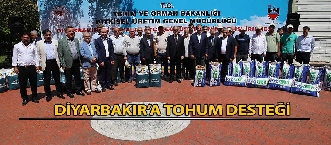 Diyarbakır’a tohum desteği