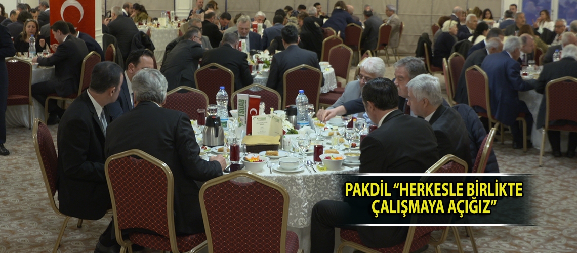 Pakdil “Herkesle birlikte çalışmaya açığız”