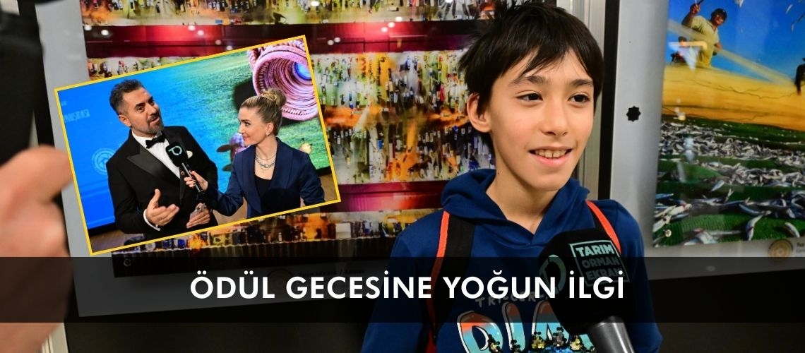 Ödül gecesine yoğun ilgi