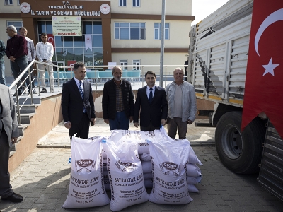 Tunceli’de atıl araziler tarıma kazandırılıyor