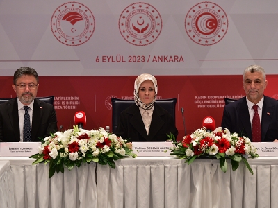 Üç bakanlıktan kadın kooperatifleri için işbirliği