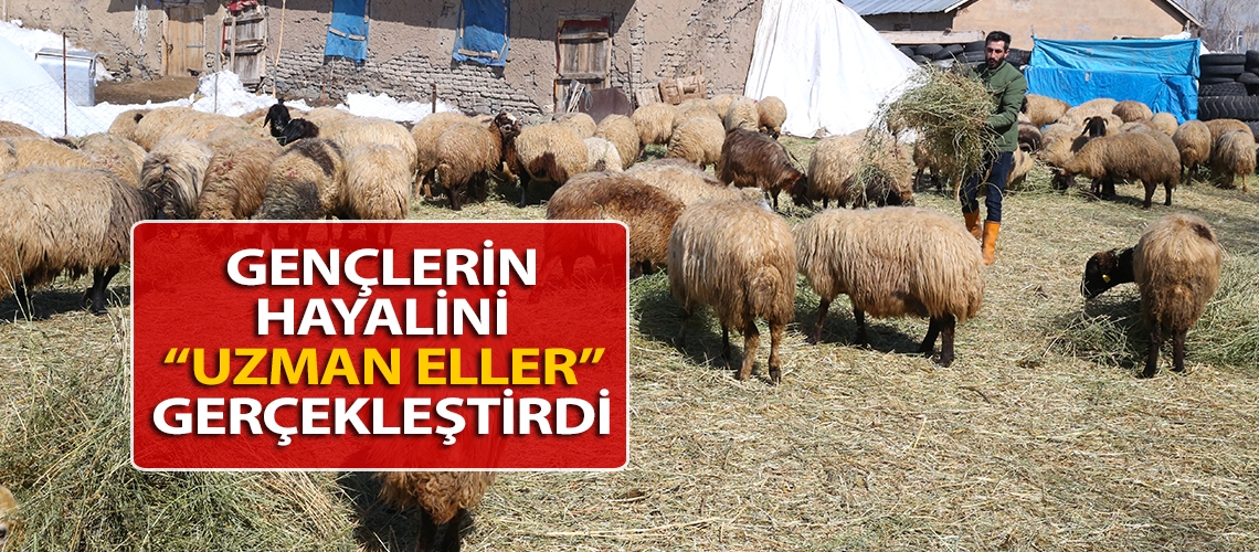 Gençlerin hayalini “Uzman Eller” gerçekleştirdi