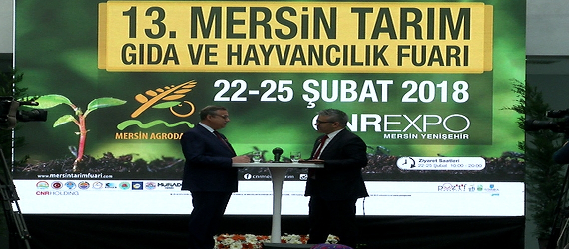 13. Mersin Tarım Gıda ve Hayvancılık Fuarı (Ali İhsan SU )