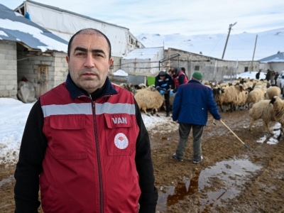 Van’daki sürülere özel “mobil sağlık” hizmeti