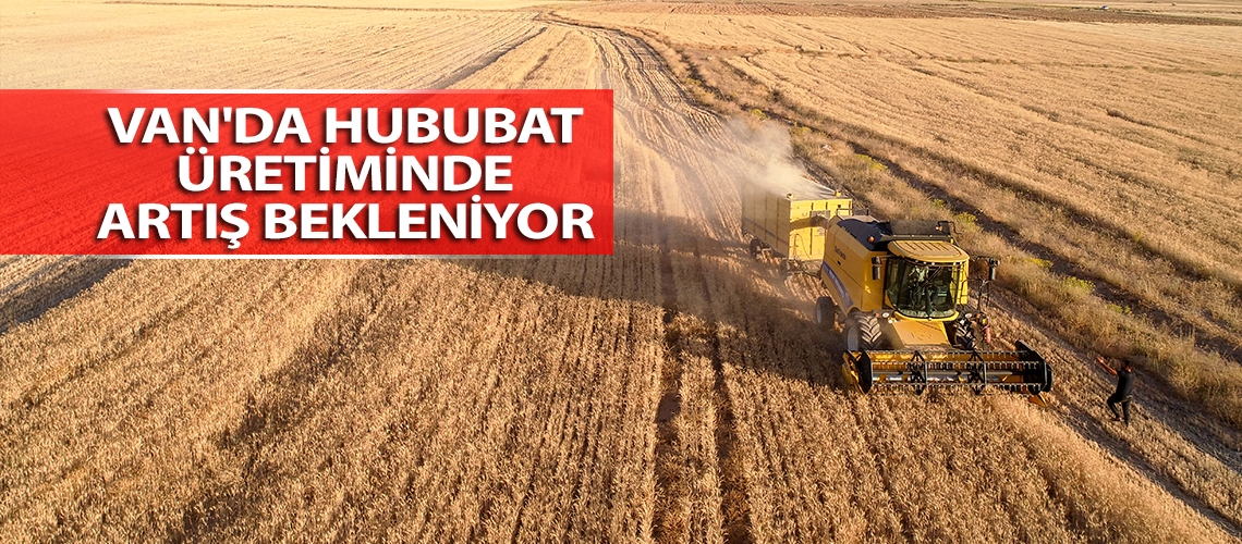 Van'da hububat üretiminde artış bekleniyor