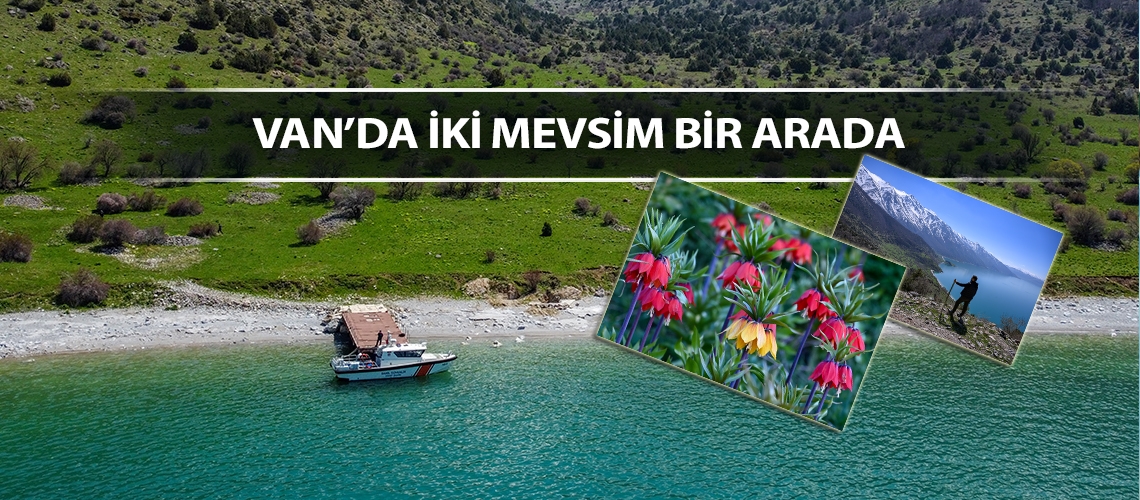 Van’da iki mevsim bir arada