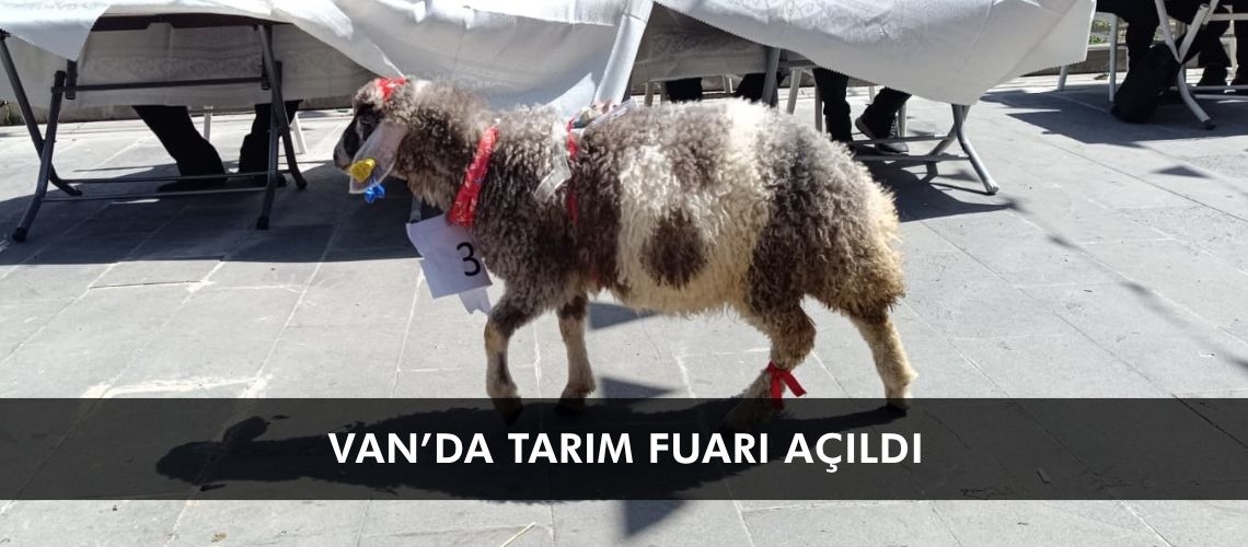 Van’da tarım fuarı açıldı
