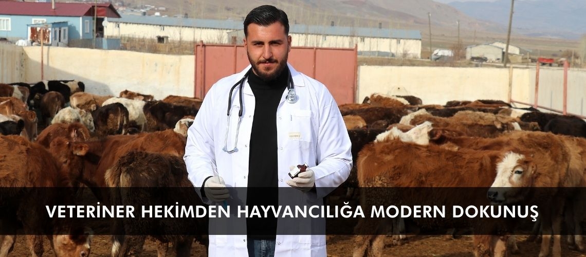Veteriner hekimden hayvancılığa modern dokunuş