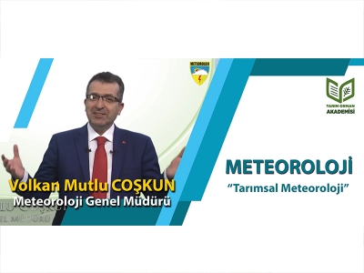 Meteoroloji Genel Müdürlüğü Tarımsal Faaliyetleri
