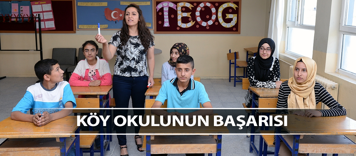 Köy okulunun başarısı