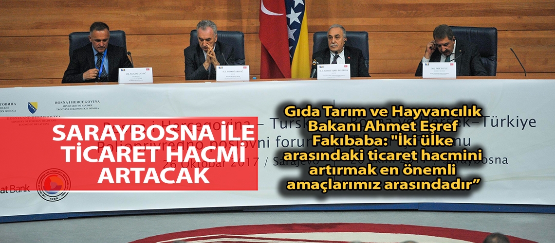 Bakan Fakıbaba Saraybosna’da