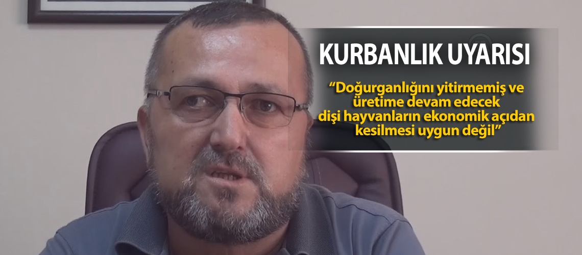 Kurbanlık uyarısı