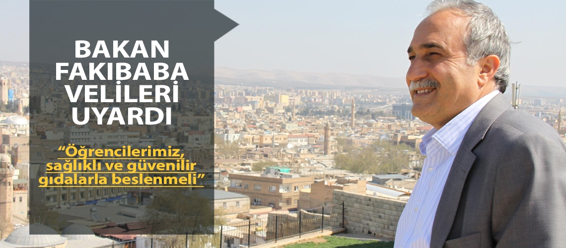 Bakan Fakıbaba velileri uyardı