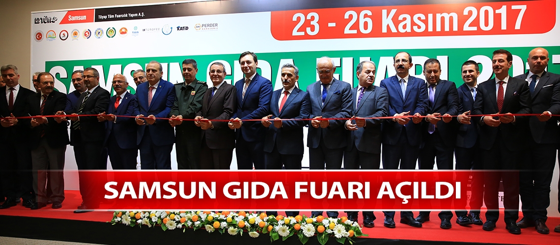 Samsun Gıda Fuarı açıldı
